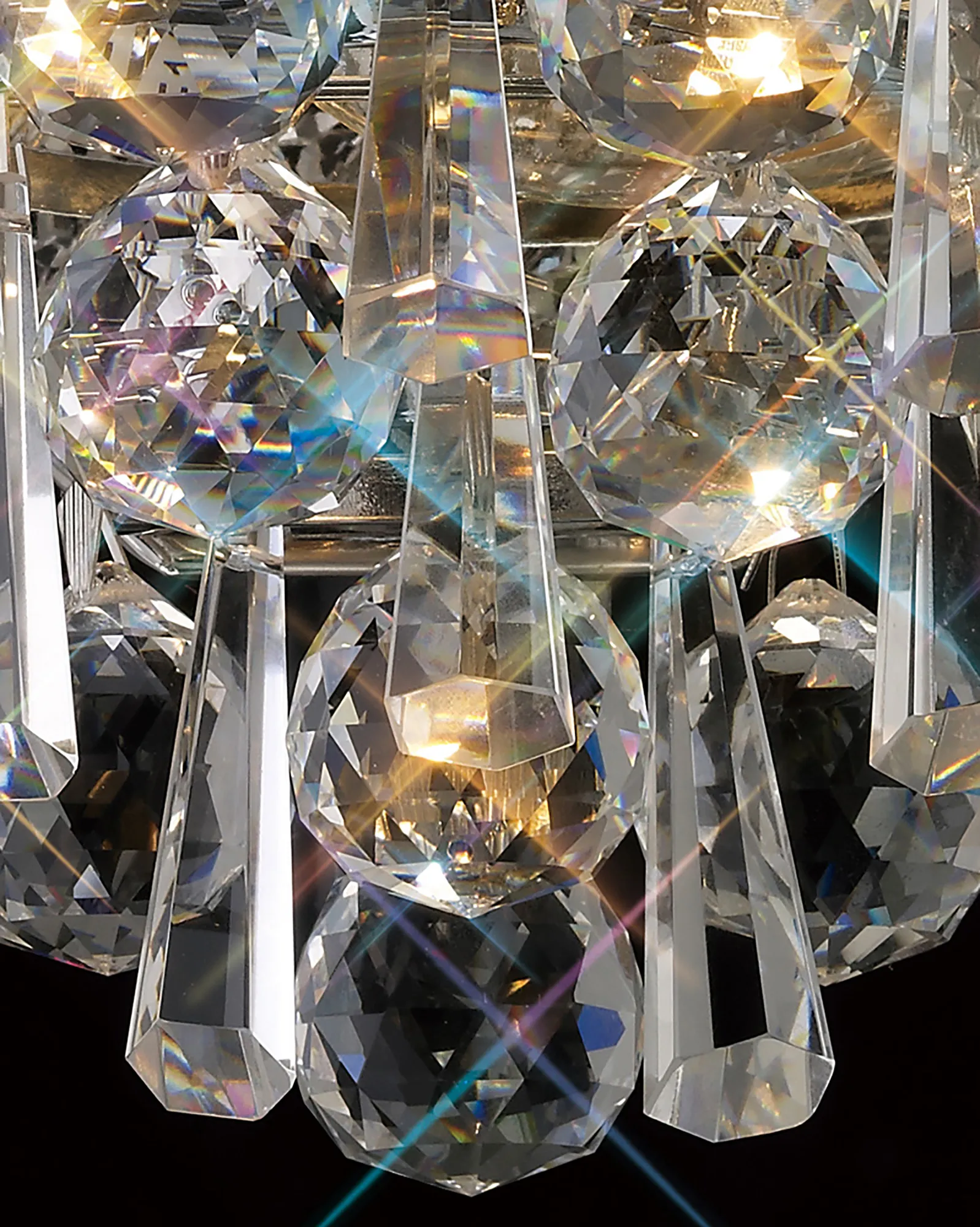 Alexandra Crystal Chandelier 18 Light (27kg) Polished Chrome IL31452  Diyas Alexandra Polished Chrome